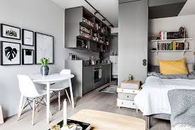 Compact Life On 30 Sqm Foto Idei Dizajn Small Apartment Interior Small Room Design Small Flat Interior