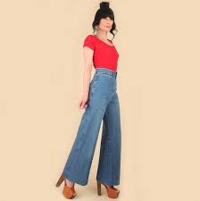 Maybe you would like to learn more about one of these? Vintage 70 S Wrangler Bell Bottoms High Waisted Jeans Hellhound Vintage