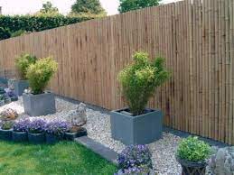 bamboe schutting trendline naturel tuin huis en tuin schutting tuin