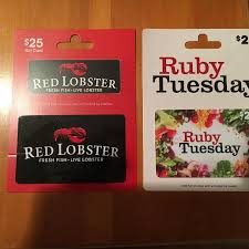 Ruby tuesday gift card balance. Red Lobster Gift Card Check Balance
