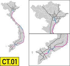 Kindly, follow the map red star all the way down to the bottom. Lebuhraya Utara Selatan Vietnam Wikipedia Bahasa Melayu Ensiklopedia Bebas