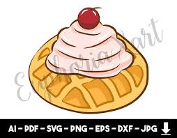 Waffle Svg Waffle Clipart Pancake Svg Pancake Clipart Etsy Clip Art Pancakes Clipart Breakfast Cake