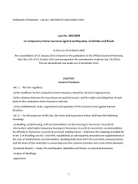 Maybe you would like to learn more about one of these? Legea 260 2008 Enfinal Reinsurance Insurance