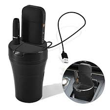Luxacury Iqos Caricabatteria Usb Con Posacenere Per Caricatore Per Auto Iqos Desktop Charger For Iqos Protable Caricatore Supporto Per Sigaretta Elettronica Iqos Accessori