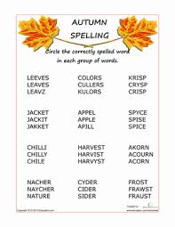 Stay informed about special deals, the latest products, events, and more from microsoft store. Autumn Spelling Worksheet Education Com Spelling Worksheets Spelling Spelling Activities