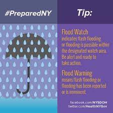 Flooding Is A Major Concern When It Comes To Weather Emergencies Start Preparing By Knowing The Difference B Weather Emergency Flood Watch How To Stay Healthy