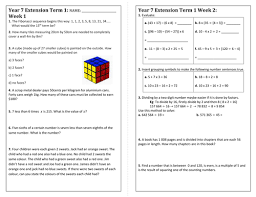Explore fun online activities for 7th graders covering math, ela, science, & more! Maths Extension Homework Sheet Year 7 Teaching Resources