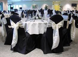 Black Polyester Banquet Chair Cover Rent Chair Covers Wedding Wedding Chairs Wedding Table Linens
