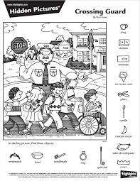 Interactive options like zooming into a certain area of the puzzles, hiding the objects list, and getting hints, really make these hidden picture puzzles unique. Encuentra Y Colorea Policia Y Ninos Hidden Pictures Hidden Picture Puzzles Highlights Hidden Pictures