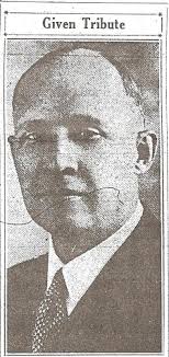 Lubbers Memorial Fountain at River Front Park 1934