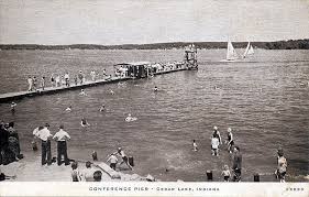 Conference Grounds Cedar Lake Indiana Date Circa 1940 Cedar Lake Indiana Cedar Lake Cedar Point