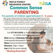 I have known gary suppiger since becoming a neighboring landowner in 1997. Common Sense Parenting Courses Boyle Family Resource Centre