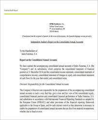 The trick is to review your accounts on a reasonable basis yourself. Template For Audit Report 1 Templates Example Templates Example Internal Audit Internal Audit Report Template Audit Report