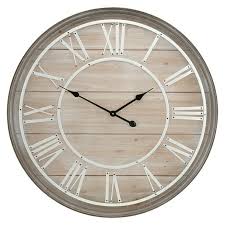 Sollten sie fangen sie an in der verschönerung, sie sind in der lage, machen sie. Wanduhr Rund Vintage Braun Weiss Durchmesser 80 Cm Bauhaus