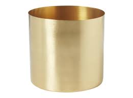 Beaumont Ubertopf Messing Ubertopf Blumentopf Pflanzen