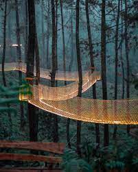 Orchid Forest Cikole Bandung Walking Into This Forest Will Make You Feel Like You Ve Accidentally Stumbled In Tempat Yang Indah Arsitektur Lanskap Rumah Pohon