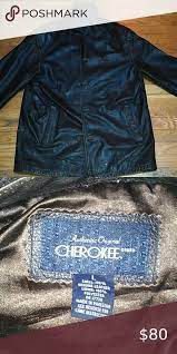Cherokee Leather Jacket Leather Jacket Jackets Leather