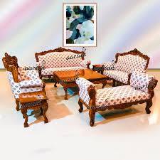 Will deal in all types of furniture. 9 Seater Sofa Set In Teak Wood Yt 297
