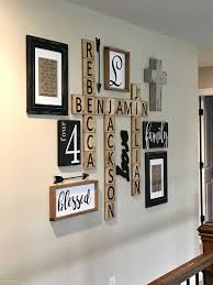 Lovely Joanna Gaines Farmhouse Christmas Decor With Images Diy Pallet Wall Art Scrabble Wall Art Scrabble Wall