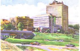 St Dominic Hospital By Wyatt Waters Creative Artists Art Cool Art