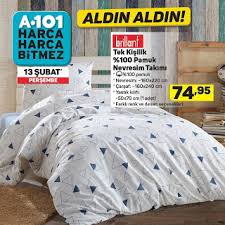 13 Subat A101 Aktuel Katalogu 2020 Nevresim Takimi Nevresim Carsaflar