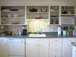 kitchen cabinets without doors