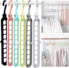 Maybe you would like to learn more about one of these? Amazon Com Closet Organizers And Storage Pack Of 6 Multifunctional Closet Organizer Magic Space Saving Hangers With 9 Holes Closet Storage Organization For Wardrobe Heavy Clothes Shirts Pants Dresses Coats Home Kitchen