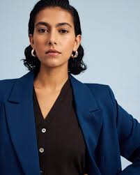 Bianca Double Breasted Ponte Blazer