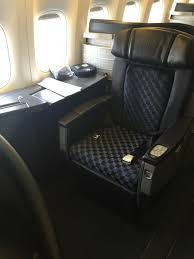 First cabin version of the the seats of the last, 13th row of the business class are located in front of economy class and the close location to the first row of economy class. American Airlines First Class Boeing 777 200 London Heathrow Lhr To Dallas Fort Worth Dfw Review