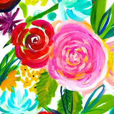 6500 wallpapers for 4k, 1080p hd and 720p hd resolutions and are best suited for desktops, android phones, tablets, ps4 wallpapers. Large Print Floral Fabric Wallpaper And Home Decor Spoonflower