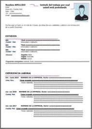 Check spelling or type a new query. Formato De Curriculum Vitae Para Estudiantes Formato De Curriculum
