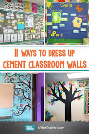 How Teachers Can Conquer Their Cement Classroom Walls