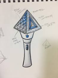 Wanna One Lightstick Designed By A Fan Wannaone