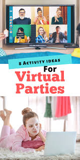 We're sharing ideas for how to throw a virtual birthday party for adults at home in a creative way, that can also be easy! 13 Zoom Party Ideas In 2021 Party Virtual Party Dance Party Kids