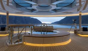Jeff bezos' brand new codename: Inside Flying Fox Yacht Lurssen 2019 Value 400m Owner Jeff Bezos Yacht Interior Design Luxury Yachts Yacht Interior