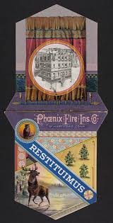 Founded in 1810, the hartford is one of the largest investment and insurance companies based in the united states, with offices in japan, brazil, ireland and england as well. Trade Card For The Phoenix Fire Insurance Company Of Hartford Connecticut 1883 Historic New England