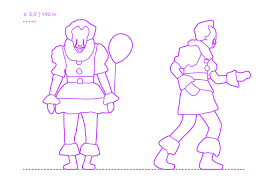 I try to make him kid friendly=). Pennywise Coloring Pages For Kids Dddabef Dimensions Guide Pop Culture Horror Movie Characters Pennywise Height Don Grierson