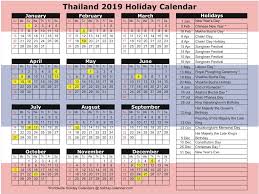 This page contains a national calendar of all 2019 public holidays. Public Holidays In Thailand For 2019 This Page Contains A National