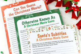 With so many streaming options, you can start watching these holiday movies from disney today. 3 Christmas Movie Trivia Games Free Printable Play Party Plan