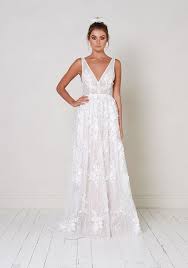 Poppy By Jane Hill Modern Romantic Wedding Dresses For The Modern Bride Who Loves A Touch O Clean Wedding Dress V Neck Wedding Dress Applique Wedding Dress