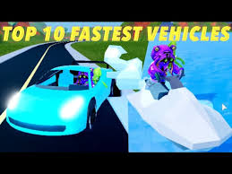 You can team up with friends to perform some. Top 10 Fastest Vehicles In Jailbreak Roblox Jailbreak Youtube