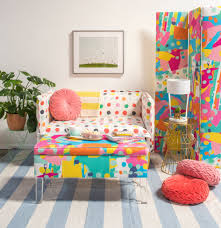 Oh Joy S Rainbow Hued Furniture Collection For Target Is Here And We Want Everything Furniture Collection Colourful Living Room Colorful Furniture