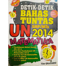 Pembahasan soal un matematika smp 2014 paket 2. Buku Smp Soal Detik Detik Bahas Tuntas Matematika Un Smp 2014 Shopee Indonesia