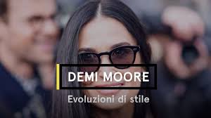 Evoluzioni di stile Demi Moore