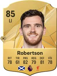Valoraciones de futbolista: Andrew Robertson en EA SPORTS FC™ 25