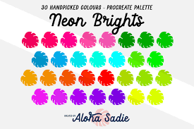 Maybe you would like to learn more about one of these? Fluorescent Colors For Vivid Procreate Brushes Custom Neon Brights Color Palette Pdf Color Swatches For Procreate Instant Download Drawing Illustration Art Collectibles Kromasol Com