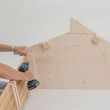 Mahroboter Garage Robogard Home Garage Aus Holz Rasenmaher Roboter Rasenroboter Garage