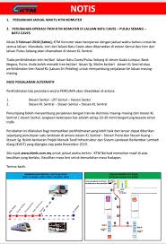 Birkaç durak var (bunlardan 6'sını hatırlayabildiğim kadarıyla), ama neredeyse 99 tane var. Ktmb 03 2267 1200 On Twitter Perubahan Jadual Waktu Ktm Komuter Operasi Tren Di Laluan Bt Caves Pulau Sebang Bt Caves Mulai 3 Feb 2018 Sabtu Https T Co Nkvanw1jrw