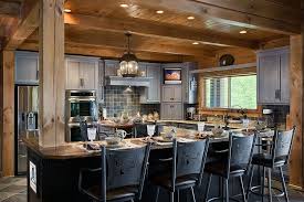 Foster Custom Log Home Honest Abe Log Homes Cabins Log Home Interior Log Home Kitchens Rustic Kitchen