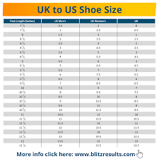 Shoe Size Conversion Charts Uk To Us Eu To Uk Converter A shoe size is a numerical indication of the fitting size of a shoe for a person. shoe size conversion charts uk to us
